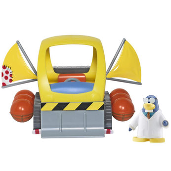 Club Penguin 2` Figure and Vehicle - Snow