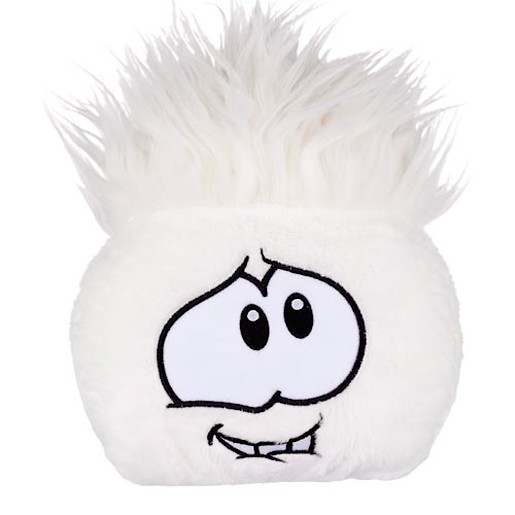 Club Penguin White Jumbo Puffle Soft Toy -