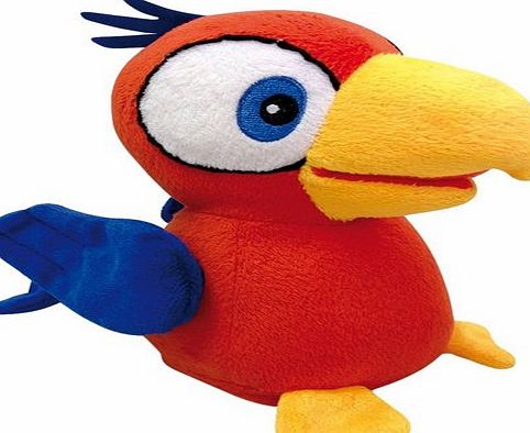 Club Petz Charlie Funny Talkie Parrot Soft Toy