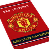 Club-Rugs Ltd Manchester United Rug (50cm x 90cm ) - Small.
