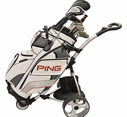 Clubbers Deluxe Digital Electric Battery Powered Golf Bag Trolley Cart