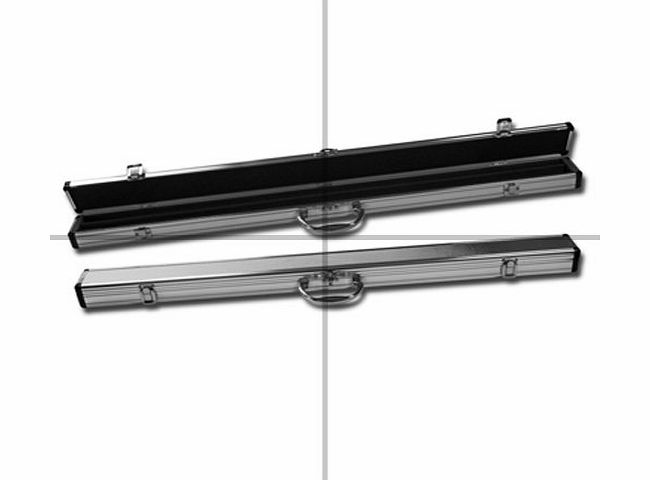 ClubKing Ltd Chrome Hard Case for 2 Piece Cue