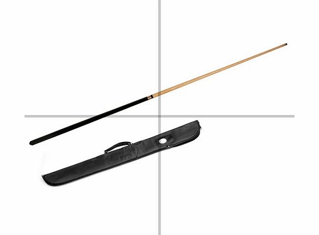 ClubKing Ltd Two Piece 57`` Cue and Soft Case