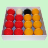 ClubKing Red / Yellow 2` Aramith Pool Ball Set
