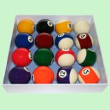 ClubKing Spots / Stripes 2` Aramith Pool Ball Set
