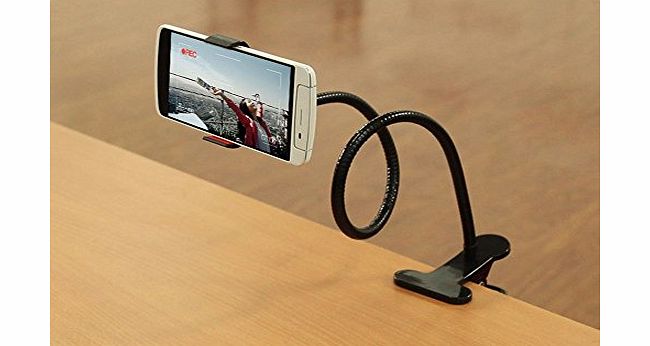 CMYK Universal Flexible Lazy Desktop Bed Bracket Clip Mobile Phone Clamp Holder Supporter