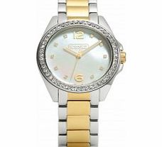 Coach Ladies Tristen Two Tone Watch