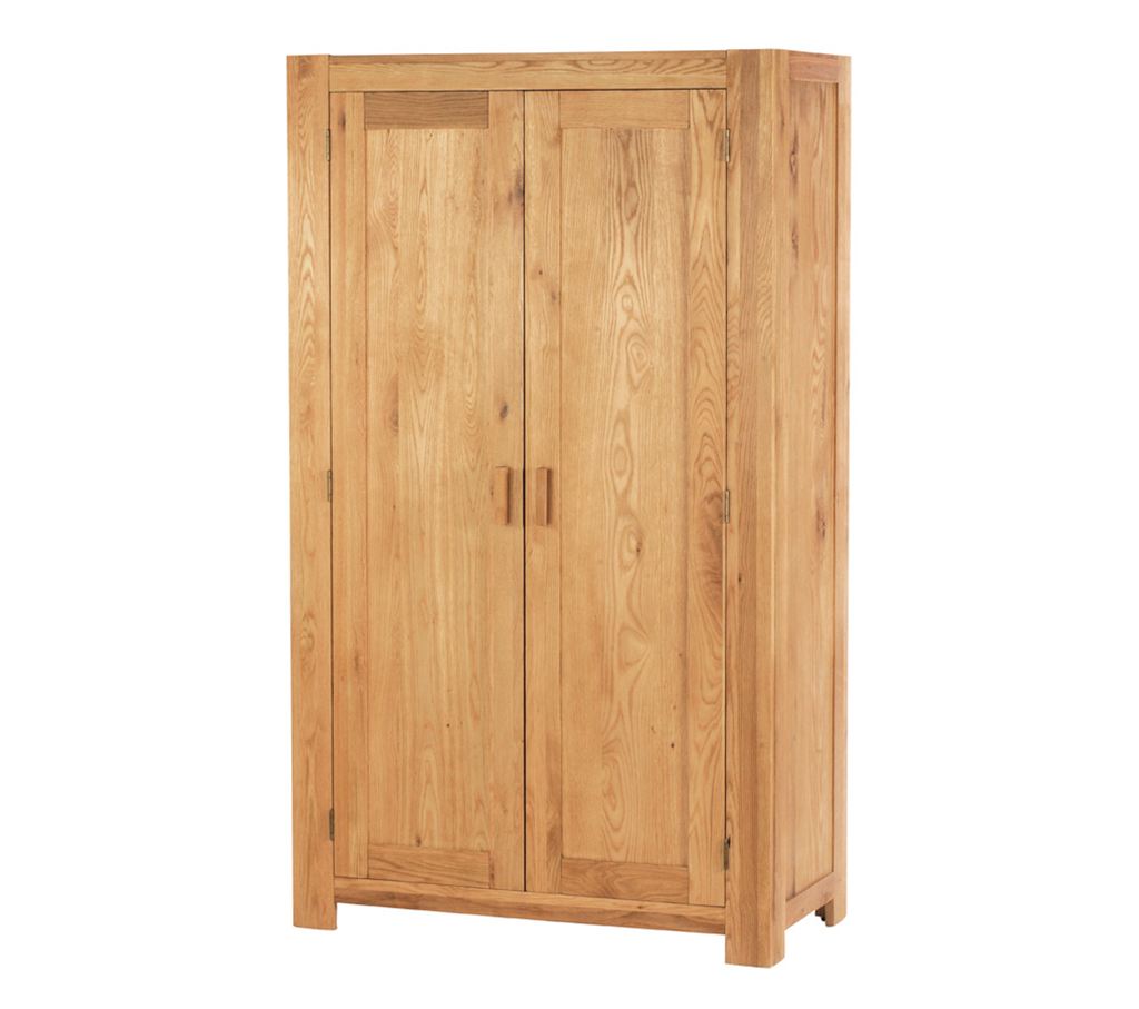 Coast 2 Coast chunky oak 2 door wardrobe