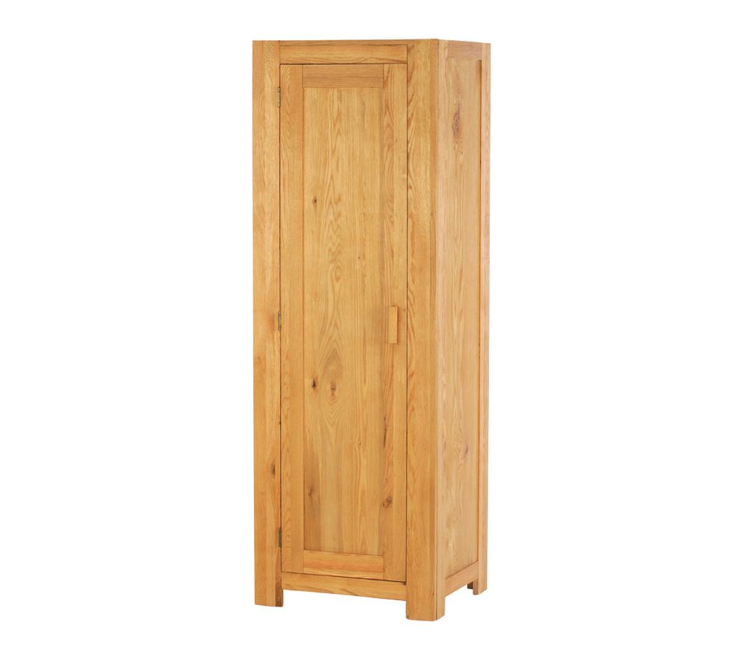 Coast 2 Coast chunky oak single wardrobe