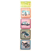 Coasters 4 Pack Polybag - Haynes (classic)