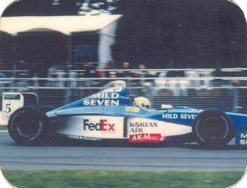 Benetton B198 Fisichella Coaster