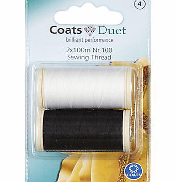 Coats Craft Coats Cotton Thread, 2x 100m, Nr.100