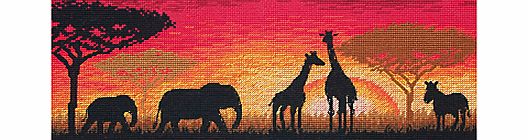 Coats Craft Maia African Horizon Cross Stitch Kit
