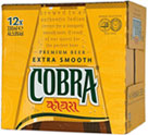 Cobra Extra Smooth Premium Lager Beer (12x330ml)
