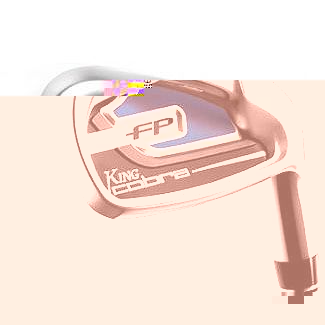 Cobra KING COBRA 2008 FP II MENS STEEL IRONS LEFT / 5-SW (7 IRONS) / REGULAR