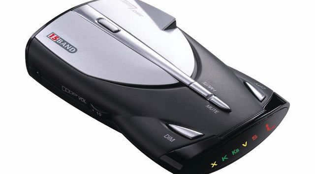 Cobra XRS 9345 Voice Alert 14 Band Radar/Laser Detector with POP Radar Gun Detection and DigiView Data Display