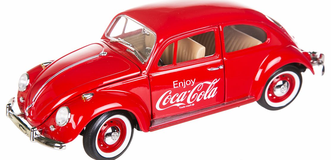 Coca-Cola 1966 Volkswagen Beetle 1:18 Scale