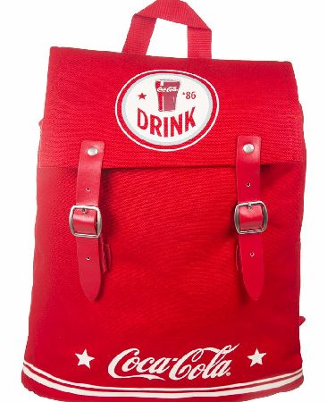 Americana Canvas Drawstring Backpack
