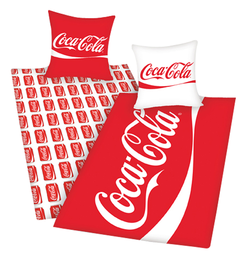 Coca-Cola Reversible Duvet Cover Set