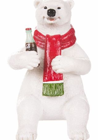 Coca-Cola Sitting Polar Bear Figurine