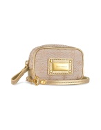 Coccinelle Antique Pink and Gold Mini Beauty Travel Case