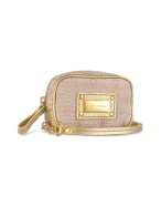 Antique Pink and Gold Mini Beauty Travel Case