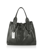 Coccinelle Ginger - Double Handle Ruffle Leather Bag