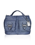 Coccinelle Joan Mat - Calf Leather Front Pockets Handbag