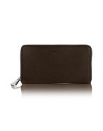 Coccinelle Womens Signature Zip Around Leather Wallet