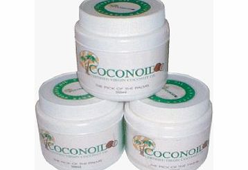 Coconoil - Original Virgin Coconut Oil - 3 x 460g (Triple Pack)