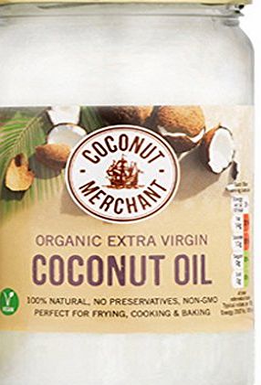 Coconut Merchant 1L Extra Virgin Organic Raw Coconut Oil