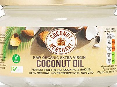Coconut Merchant Extra-Virgin Organic Raw Coconut Oil 300ml