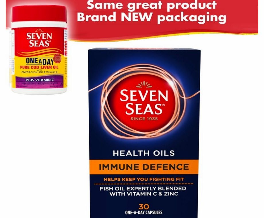 Cod Liver Oil Seven Seas Health Oils Immune Defence