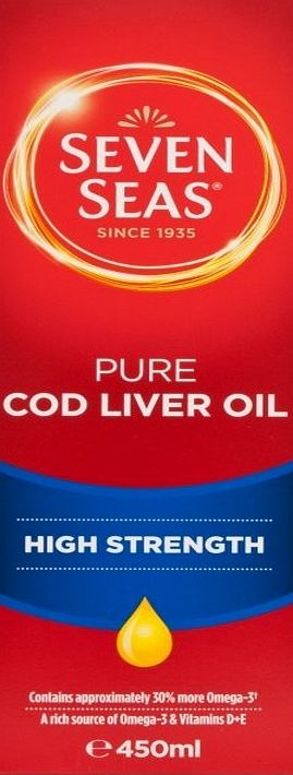 Seven Seas High Strength Pure Cod Liver Oil With