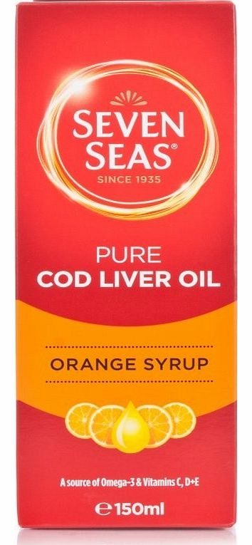 Seven Seas Orange Syrup & Cod Liver Oil Liquid