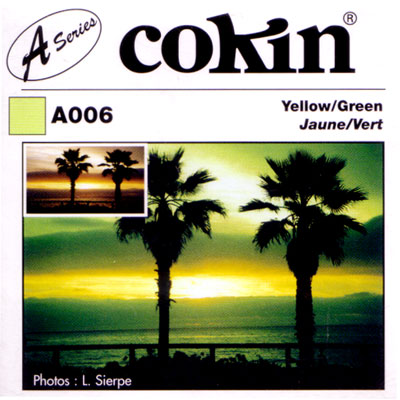 Cokin A006 Yellow/Green Filter