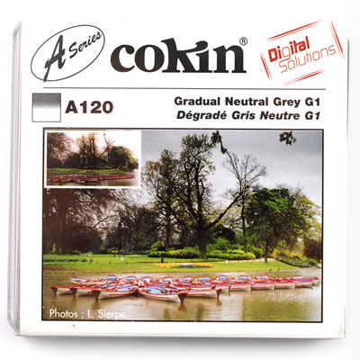 Cokin A120 Gradual Grey G1 (ND1.7) Filter
