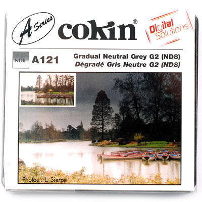 Cokin A121 Gradual Grey G2 (ND8) Filter