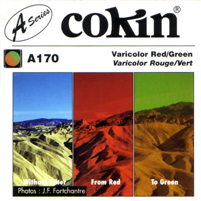 Cokin A170 Varicolour Red/Green Filter
