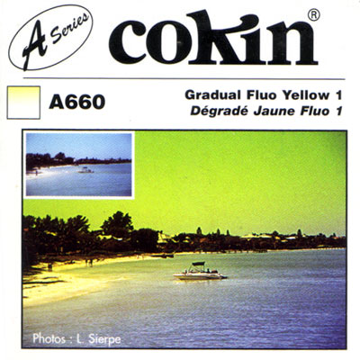 Cokin A660 Gradual Fluorescent Yellow 1 Filter