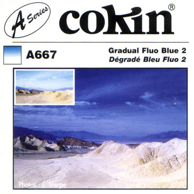 A667 Gradual Fluorescent Blue 2 Filter