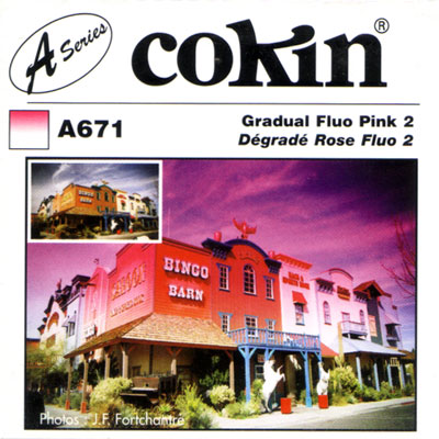 Cokin A671 Gradual Fluorescent Pink 2 Filter
