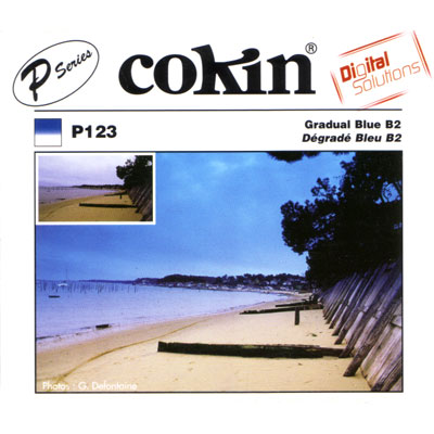 Cokin P123 Gradual Blue B2 Filter