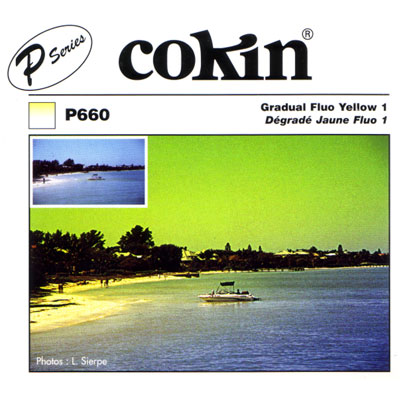 Cokin P660 Gradual Flourescent Yellow 1 Filter