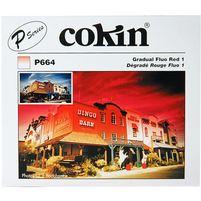 Cokin P664 Gradual Flourescent Red 1 Filter