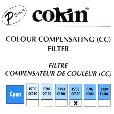 Cokin P705 Cyan CC30 Filter