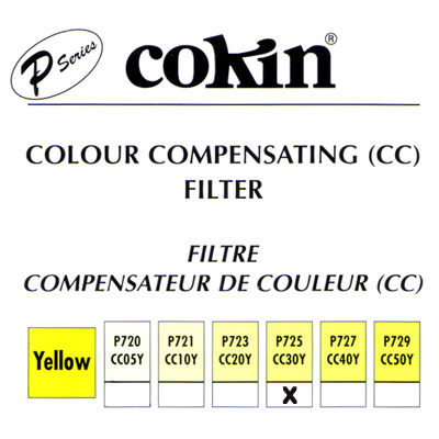 Cokin P725 Yellow CC30 Filter