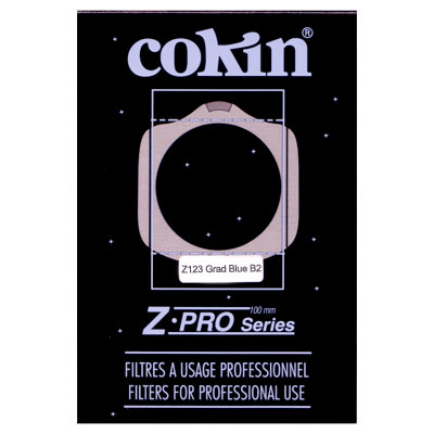 Cokin Z123 Gradual Blue B2 Filter