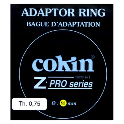 Cokin Z452 52mm TH0.75 Adaptor