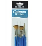 Cotman Watercolour Brushes - Set of 7 Brushes - by Winsor and Newton